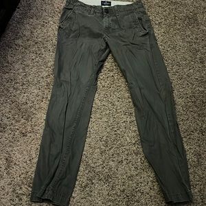 American eagle dark grey dress pants